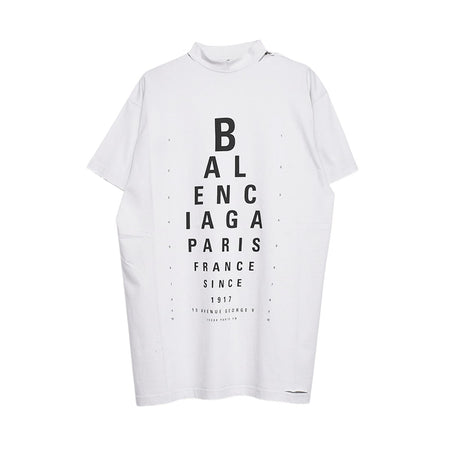 BALENCIAGA]Oversized T-Shirt/WHITE/BLACK(787349-TRVU5) – R&Co.