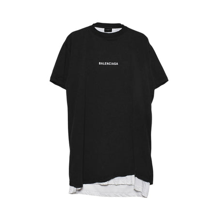 [BALENCIAGA]Double T-Shirt/BLACK(835512TSVO9)