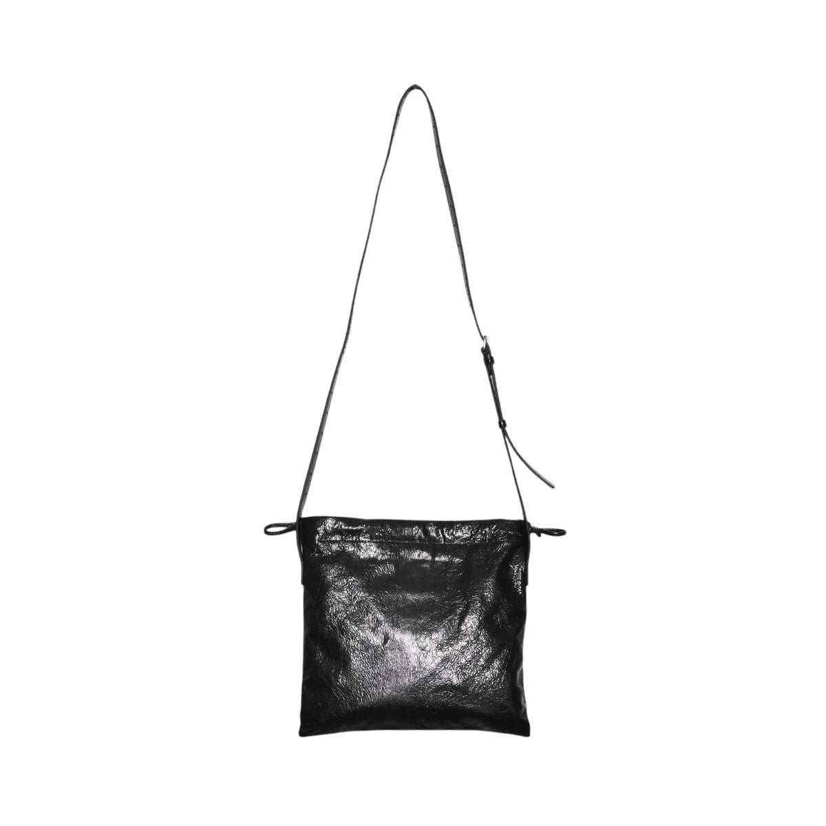 BALENCIAGA]SHOPPER DUSTBAG CROSSB POUCH M/BLACK/WHITE(8471092ABH6