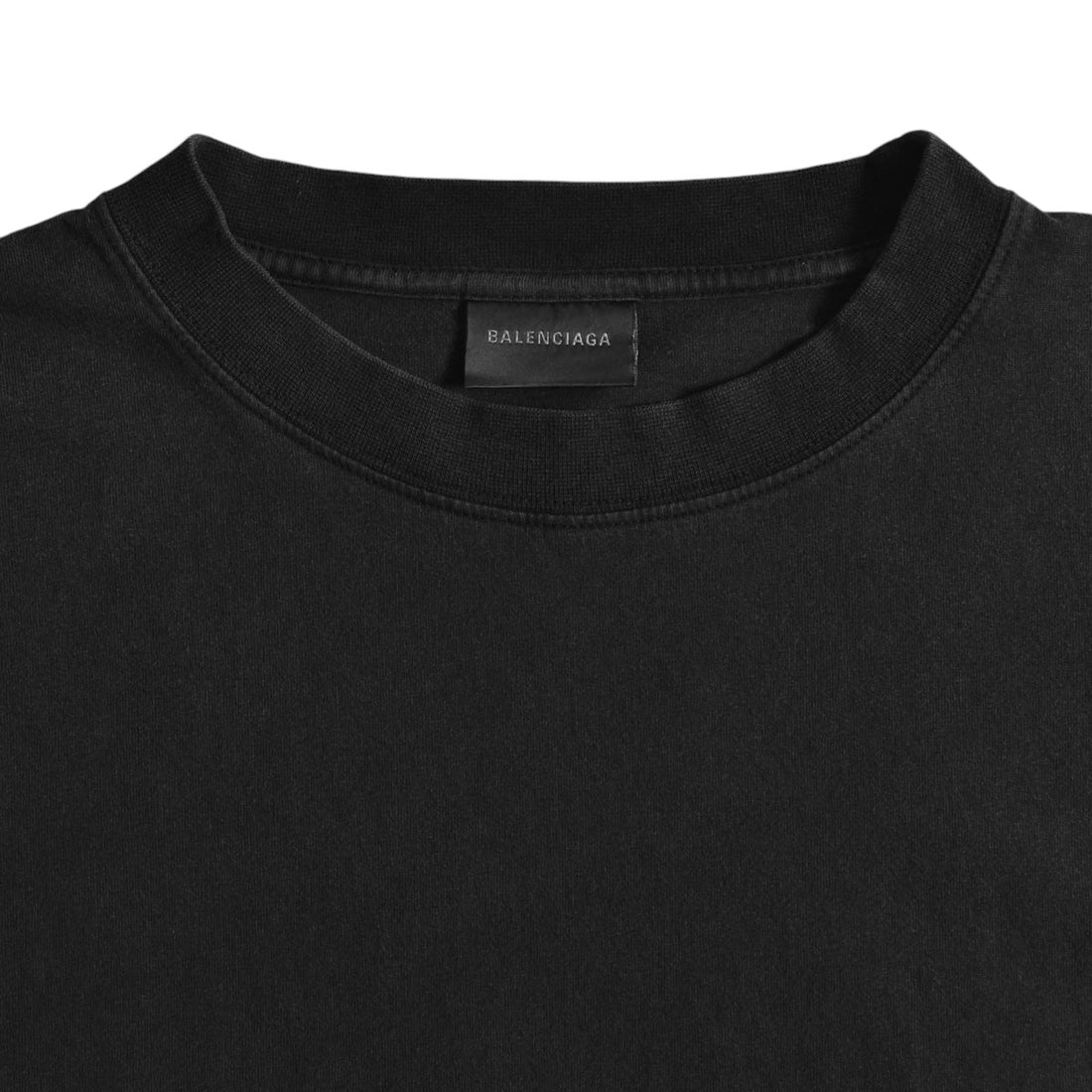 [BALENCIAGA]Medium Fit T-shirt/WASHED BLACK(850403TTVO8)