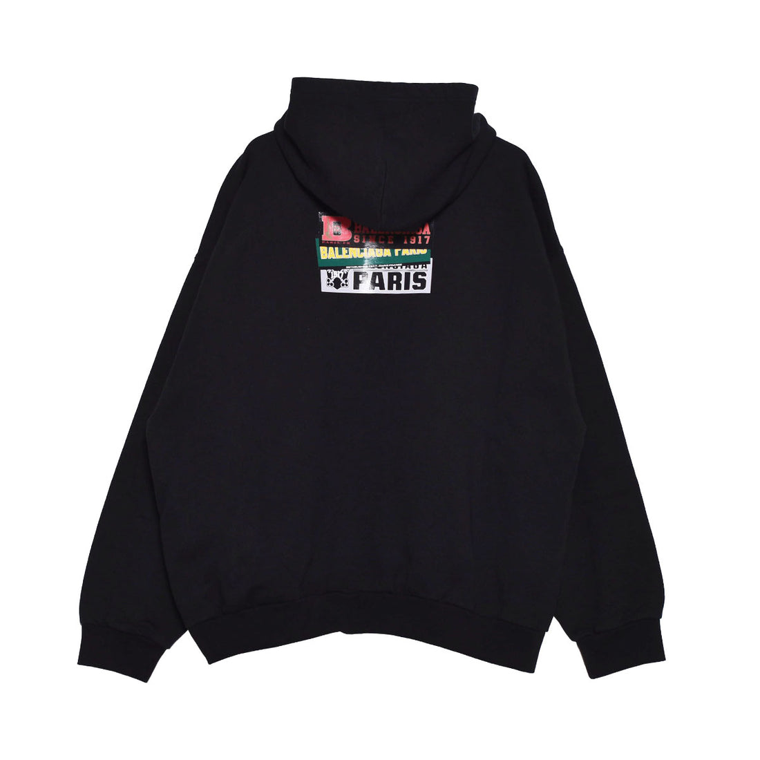 [BALENCIAGA]Bumper Stickers Medium Fit Hoodie(871956TUVS8)