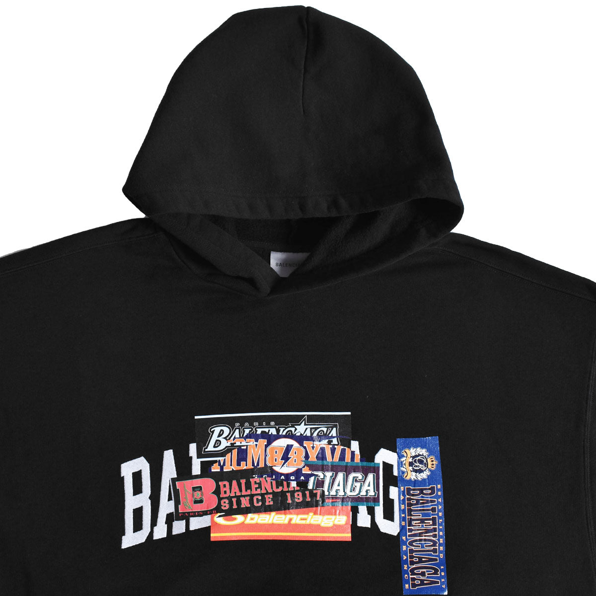 BALENCIAGA]Bumper Stickers Medium Fit Hoodie(871956TUVS8) – R&Co.