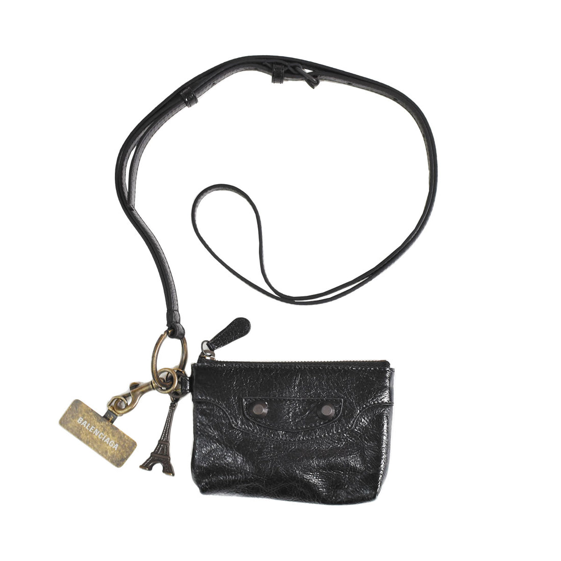 [BALENCIAGA]LE CITY PHONE STRAP(8734302ABFY)