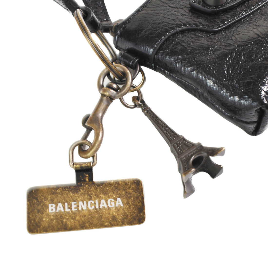 [BALENCIAGA]LE CITY PHONE STRAP(8734302ABFY)