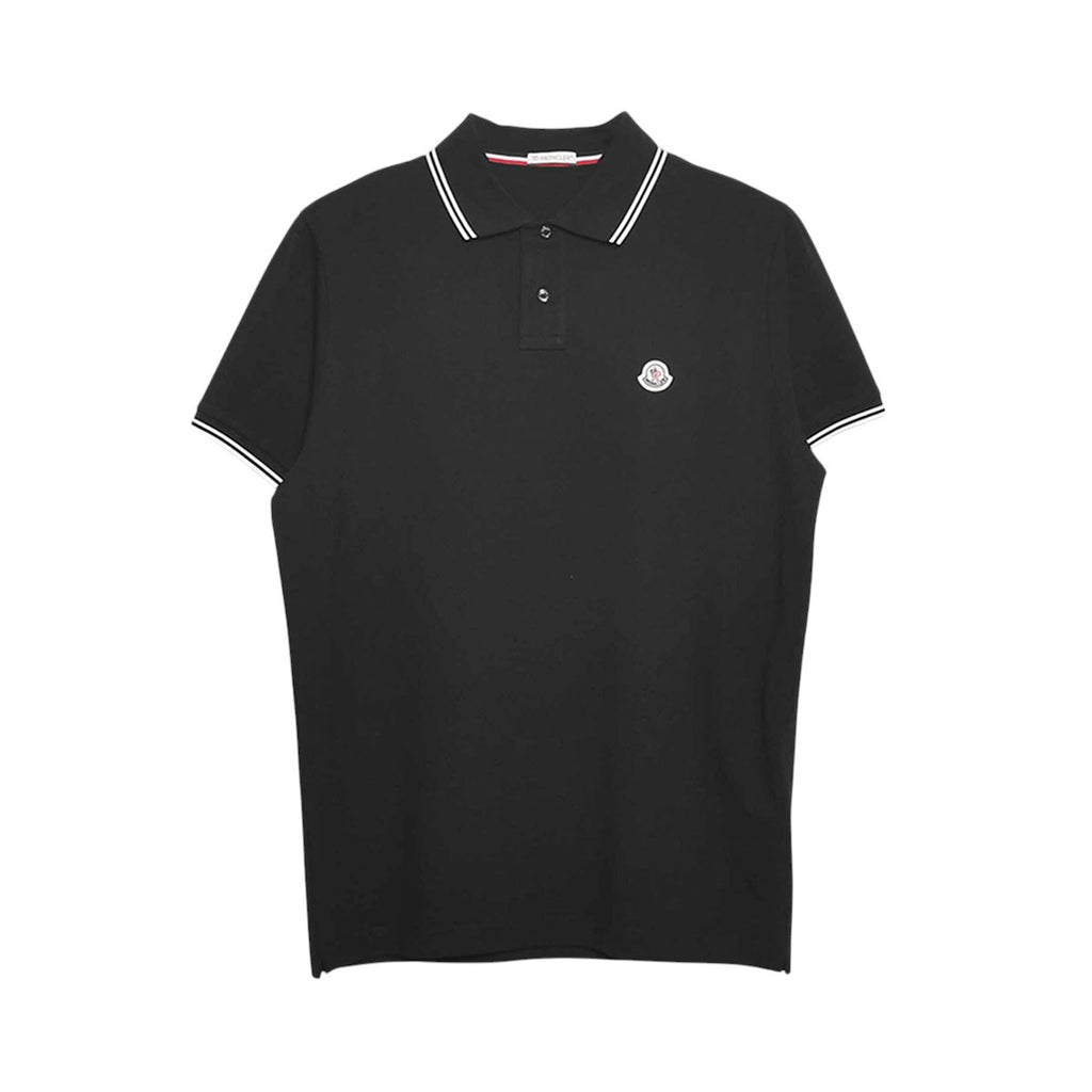 MONCLER]MAGLIA POLO MANICA CORTA/BLACK(8A000-31-84556) – R&Co