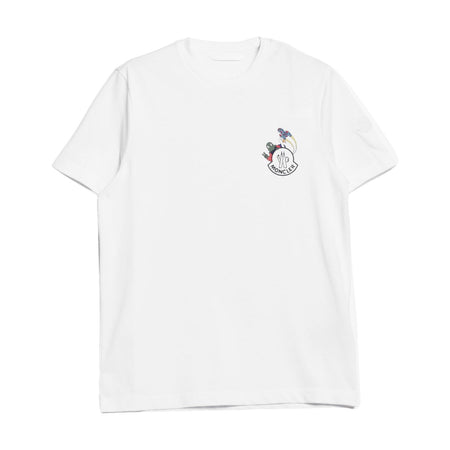 [MONCLER]SS T-SHIRT/WHITE(8C000-65-89AUG)