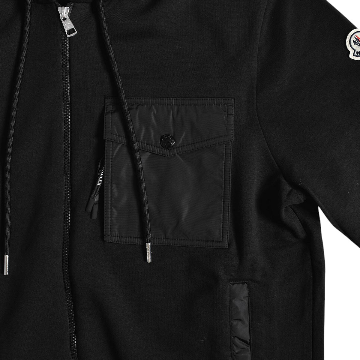 MONCLER]FELPA APERTA CON ZIP/BLACK(8G000-72-89A8F) – R&Co.