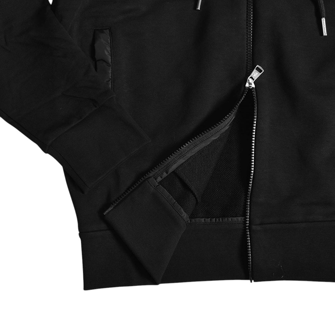 [MONCLER]FELPA APERTA CON ZIP/BLACK(8G000-72-89A8F)