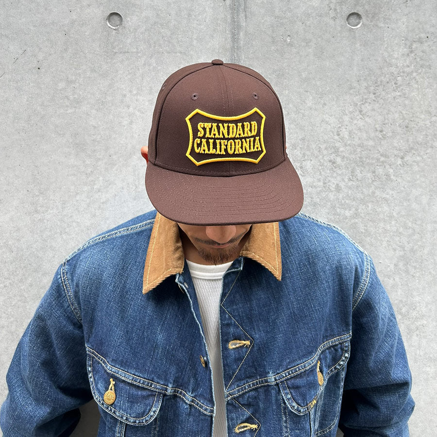 STANDARD CALIFORNIA]NEW ERA/SD 59Fifty Logo Cap/BROWN(OTCOR090