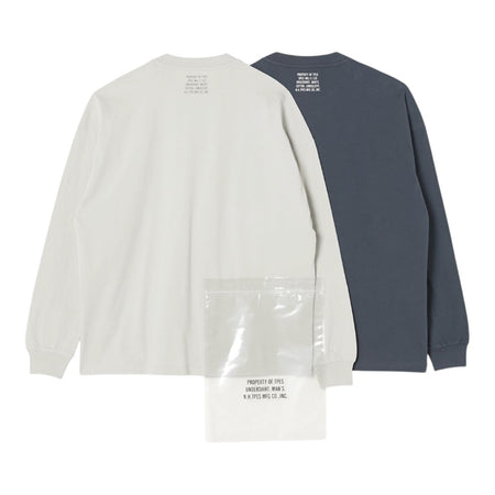 [N.hoolywood]2PACK T-SHIRT/MIX GRAY(9252-CS12-014)