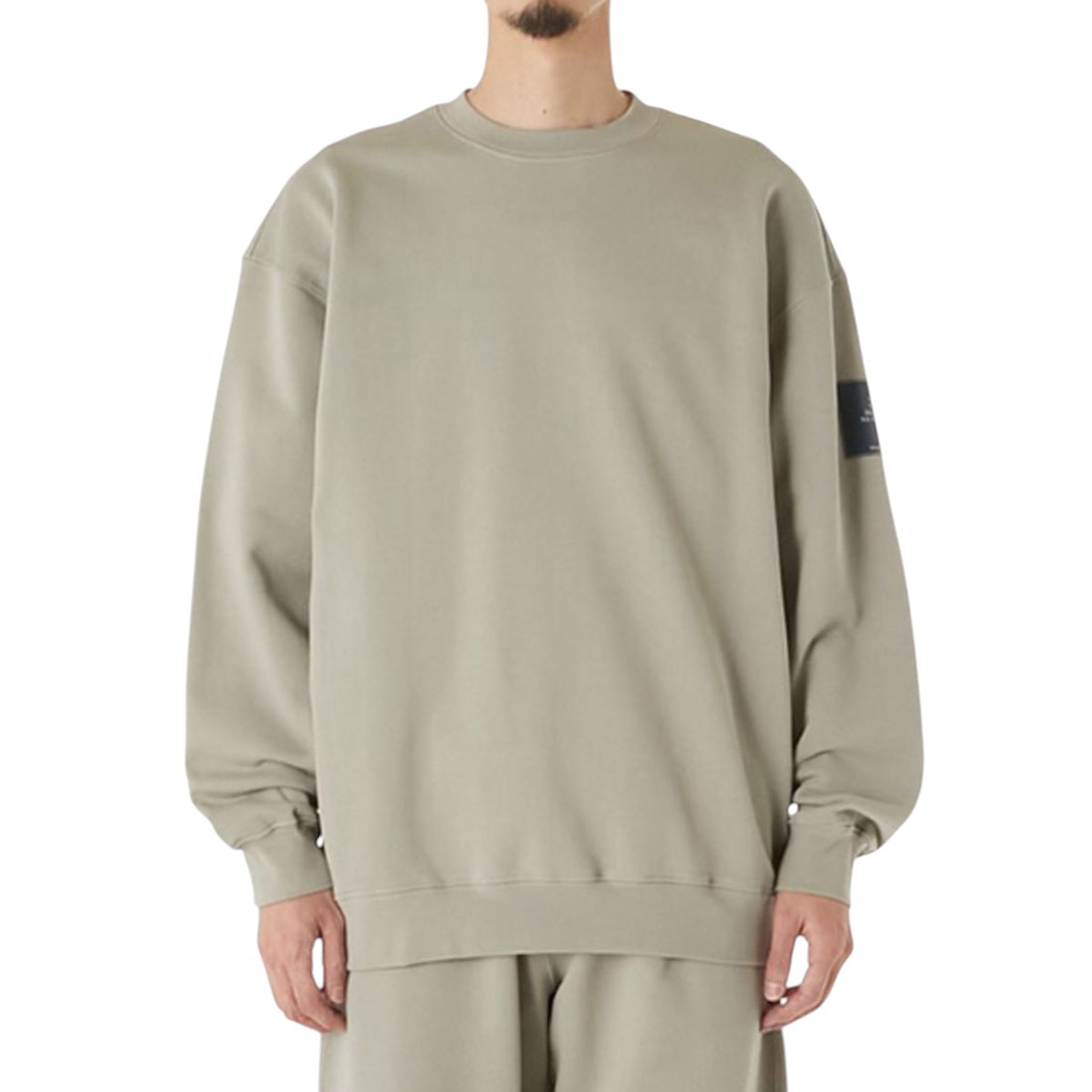 [N.hoolywood]CREWNECK SWEATSHIRT/KHAKI(9252-CS81)