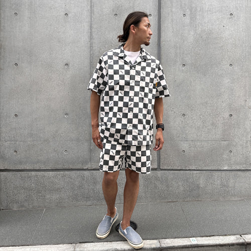 STANDARD CALIFORNIA]SD Checker Surf Shorts/CHARCOAL(BTHSA220) – R&Co