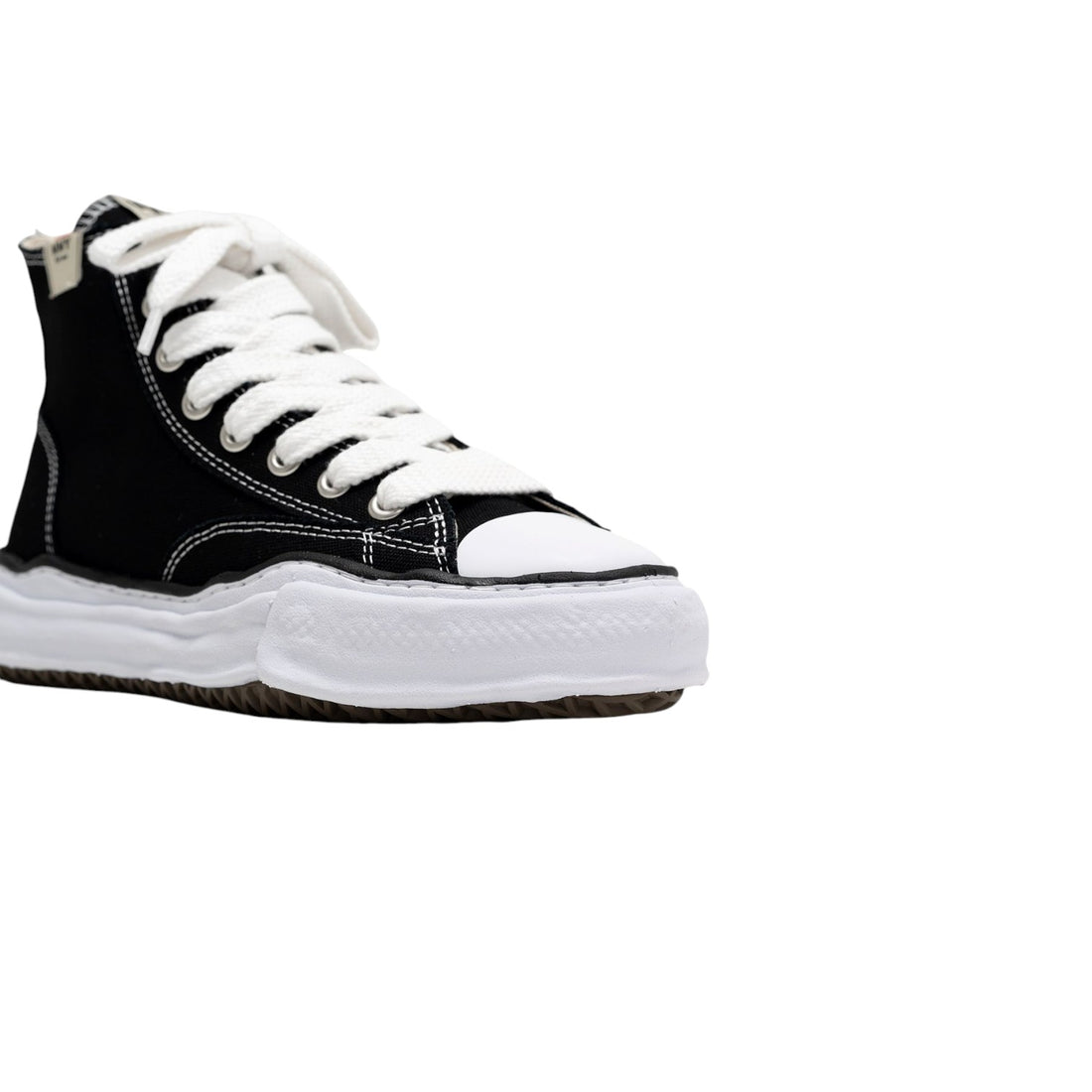 [MAISON MIHARA YASUHIRO]"PETERSON" OG Sole Canvas High-top Sneaker/BLACK(A01FW701)