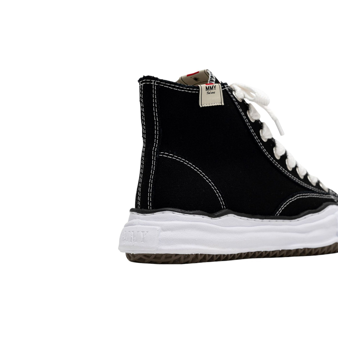 [MAISON MIHARA YASUHIRO]"PETERSON" OG Sole Canvas High-top Sneaker/BLACK(A01FW701)