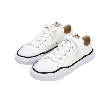 [MAISON MIHARA YASUHIRO]"PETERSON" OG Sole Canvas Low-top Sneaker/WHITE(A01FW702)