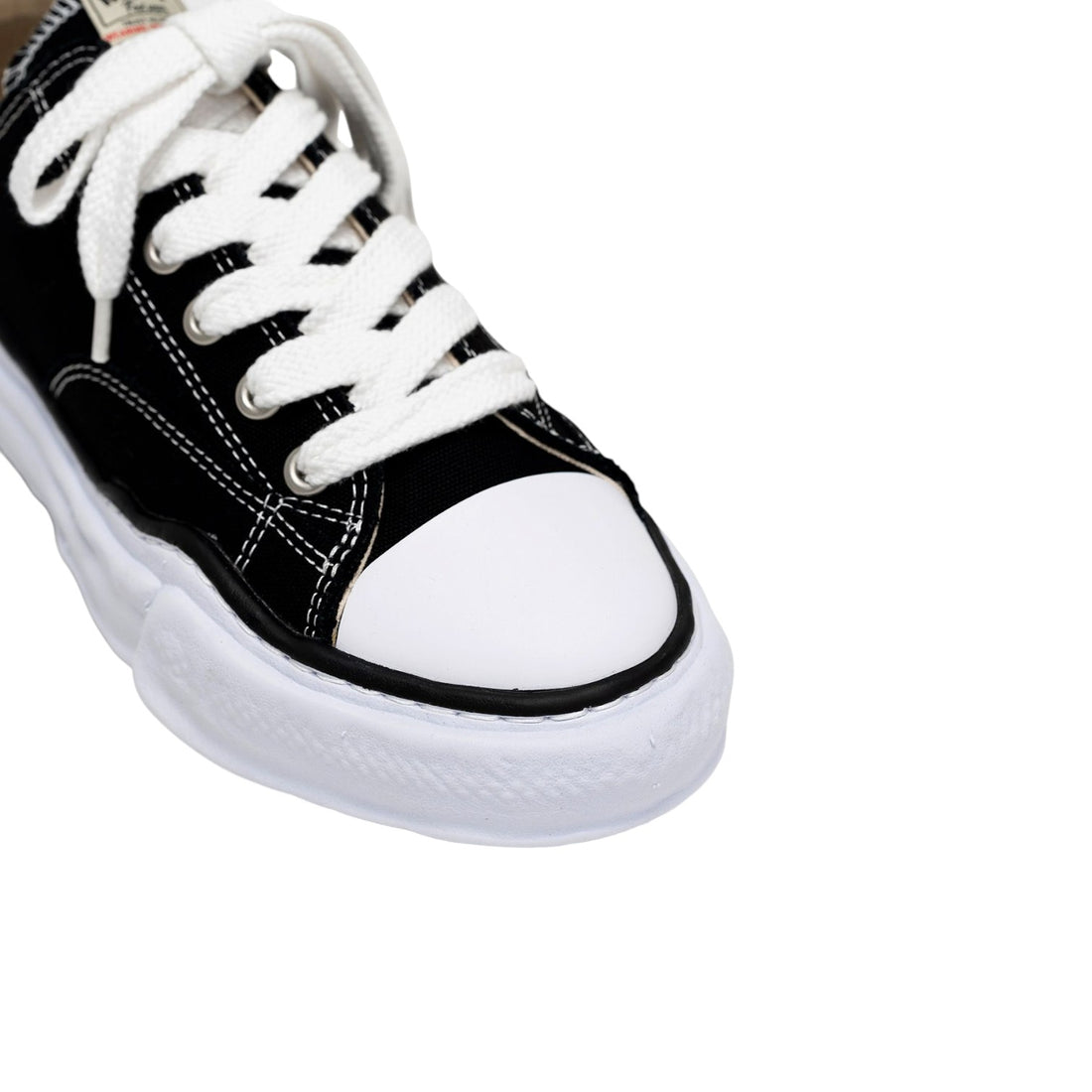 [MAISON MIHARA YASUHIRO]"PETERSON" OG Sole Canvas Low-top Sneaker/BLACK(A01FW702)