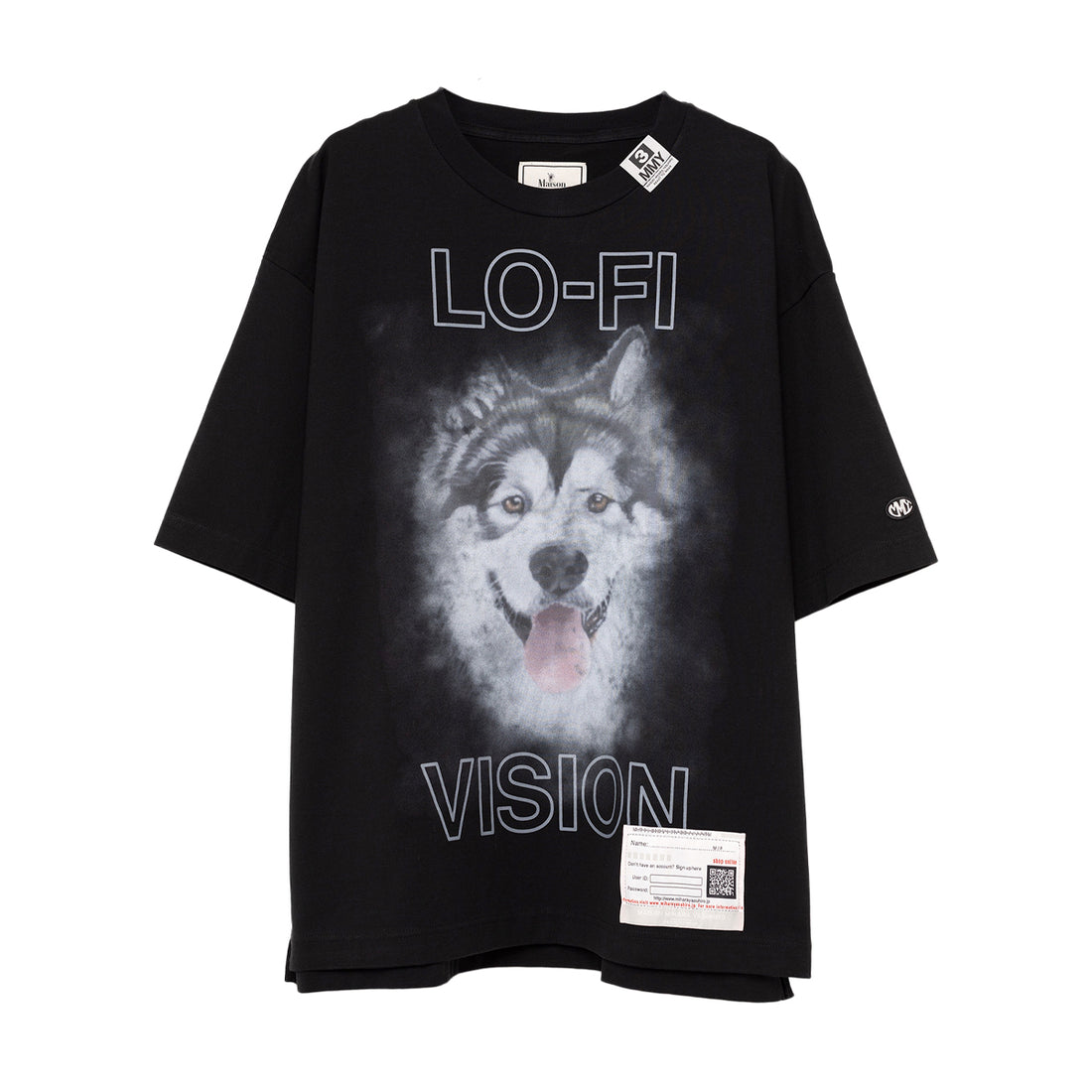 MAISON MIHARA YASUHIRO]Dog Printed T-shirt/BLACK(A12TS652) – R&Co
