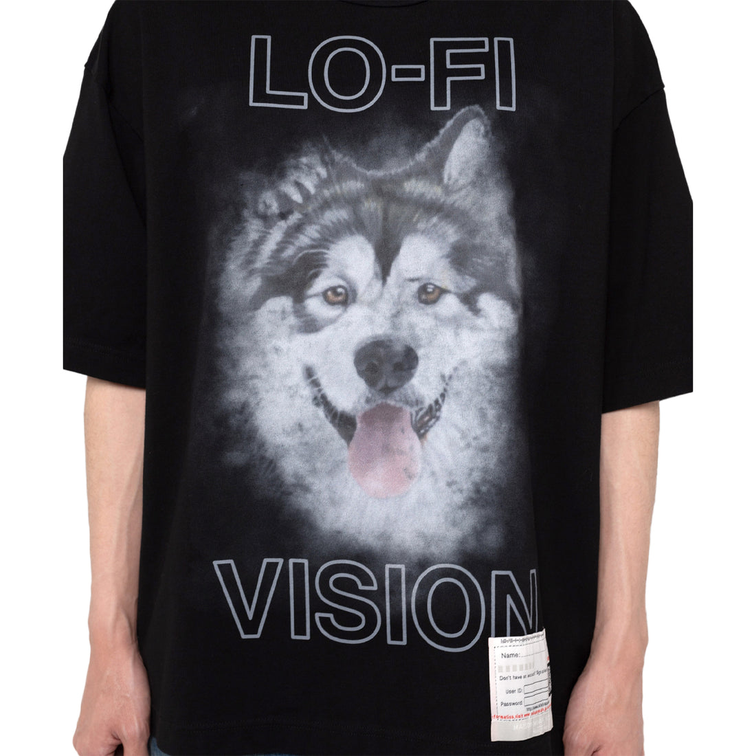 MAISON MIHARA YASUHIRO]Dog Printed T-shirt/BLACK(A12TS652) – R&Co
