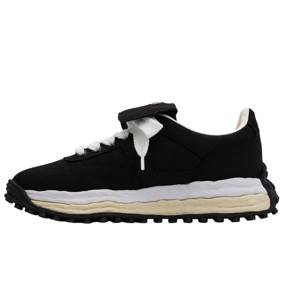 [MAISON MIHARA YASUHIRO]"SCOTT" OG Sole Canvas Low-top Sneaker/BLACK(A14FW702)