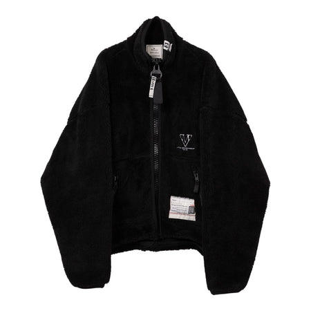 [MAISON MIHARA YASUHIRO]Amateur Sewn Like Boa Jacket/BLACK(A15BL601)