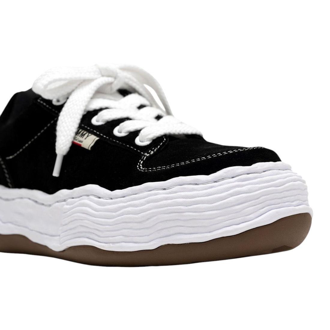 [MAISON MIHARA YASUHIRO]"OLIVER" OG Sole Suede Low-top Sneaker/BLACK(A15FW702)