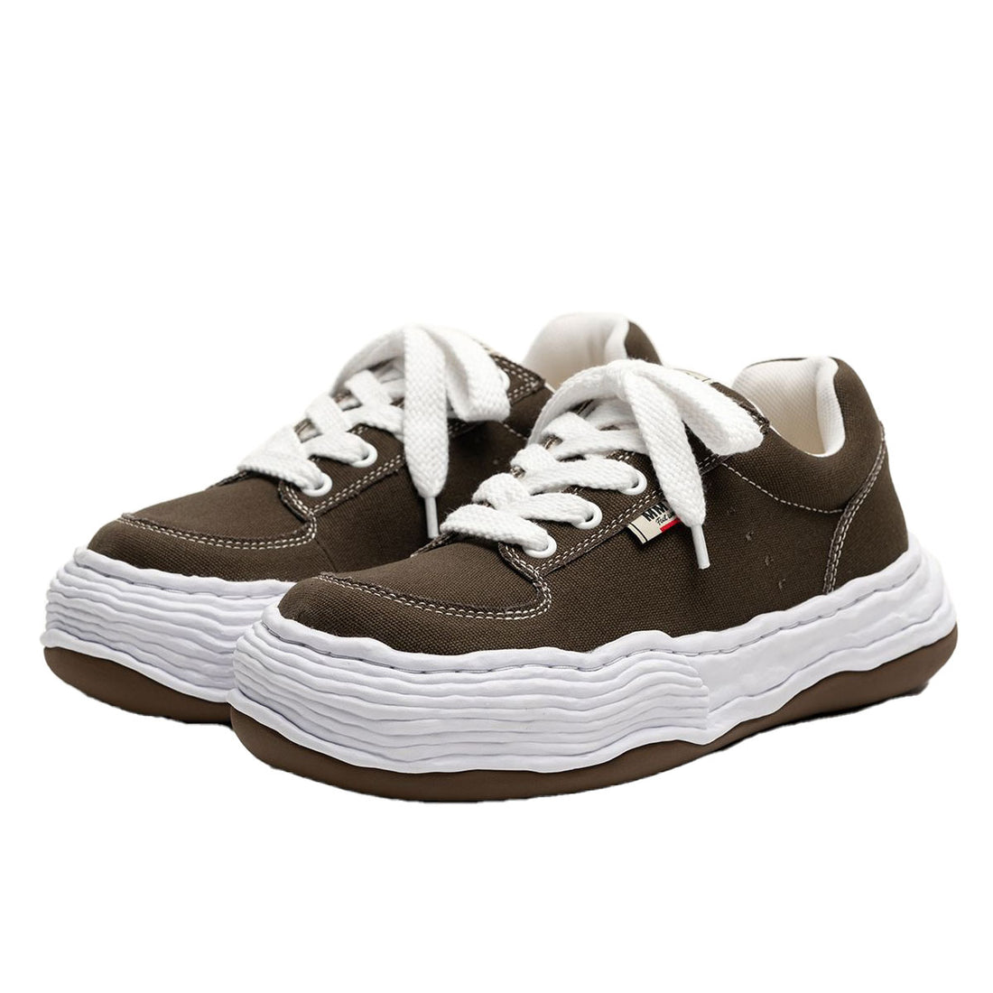 [MAISON MIHARA YASUHIRO]"OLIVER" OG Sole Canvas Low-top Sneakers (A15FW704)