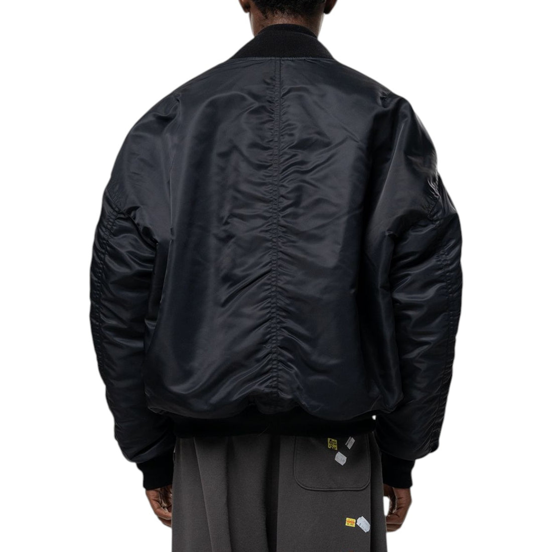 [MAISON MIHARA YASUHIRO]LAYERED BOMBER JACKET(A17BL061)
