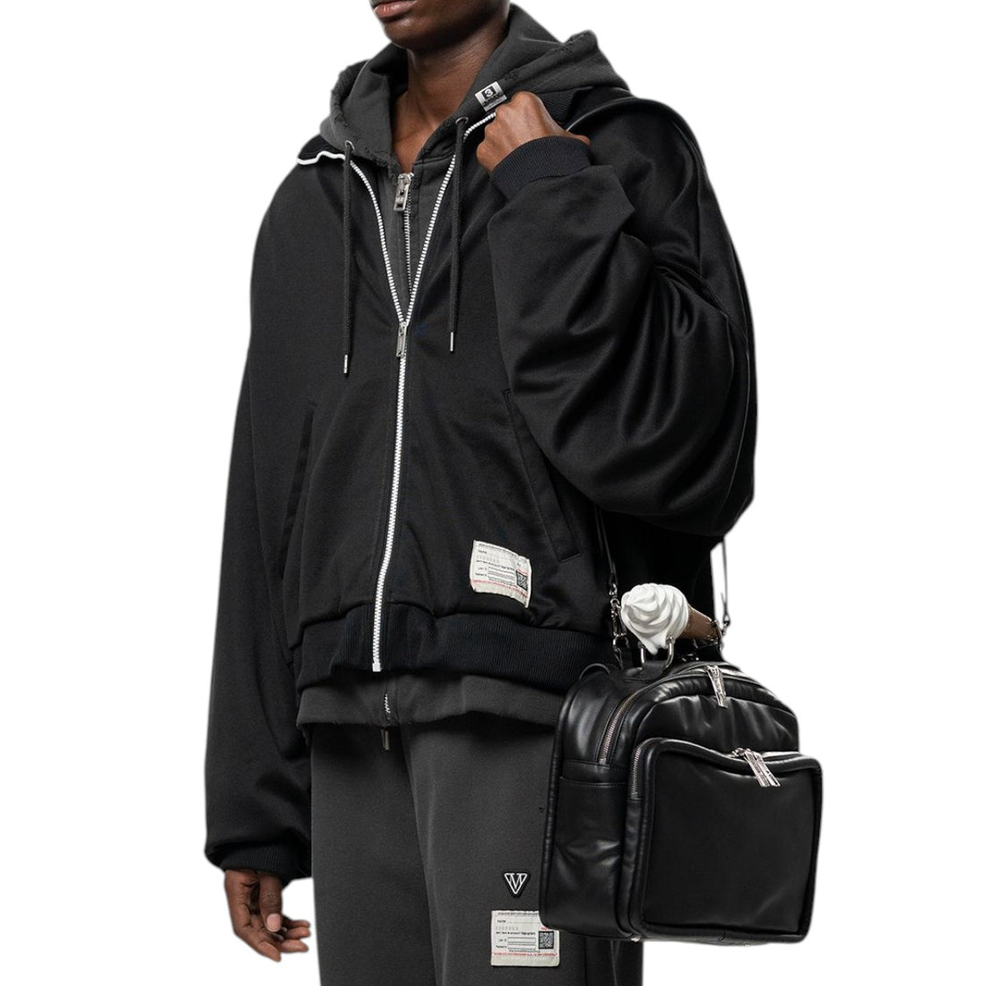 [MAISON MIHARA YASUHIRO]TRACK JACKET LAYERED(A17PK581)