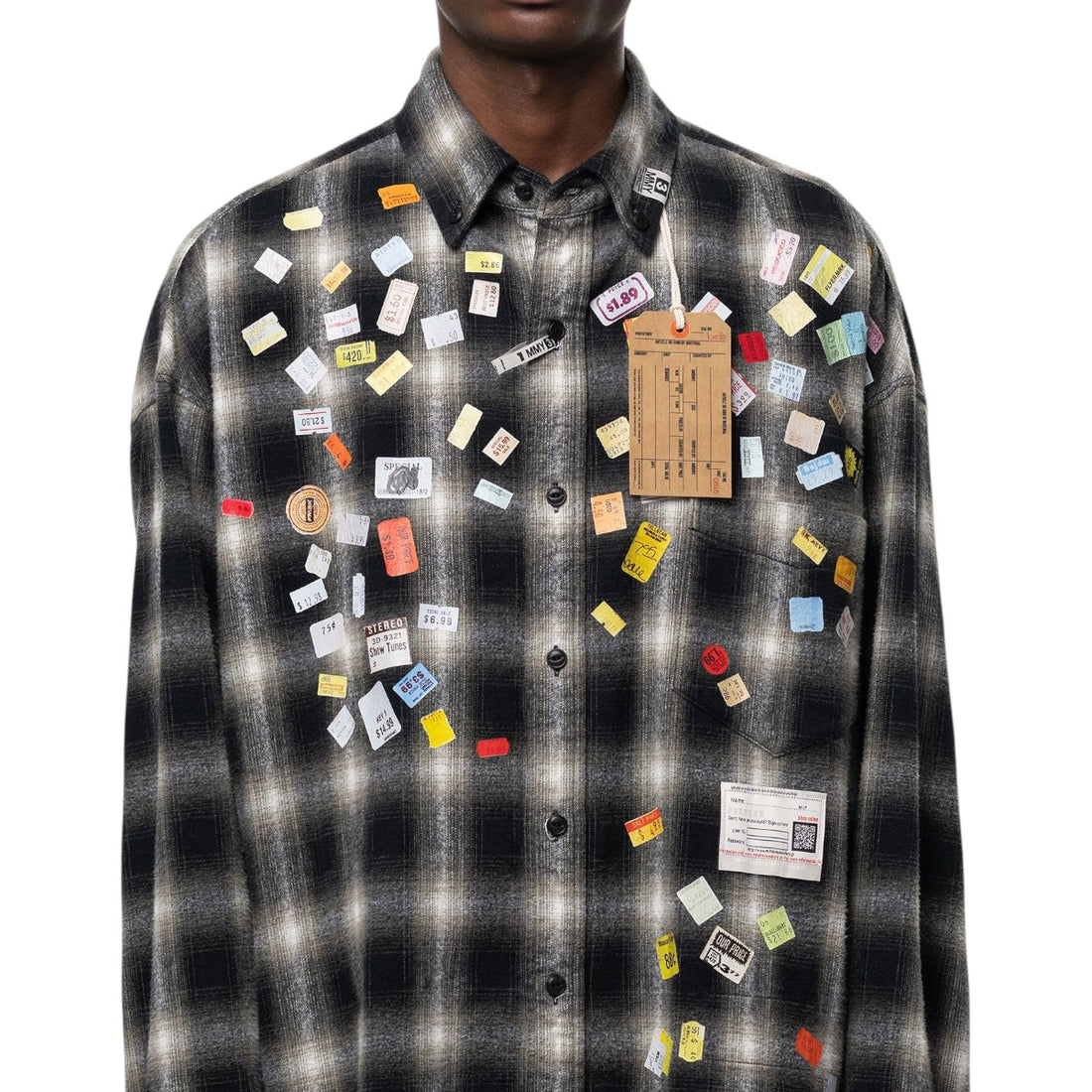 [MAISON MIHARA YASUHIRO]PRICE STICKER CHECK(A17SH088)
