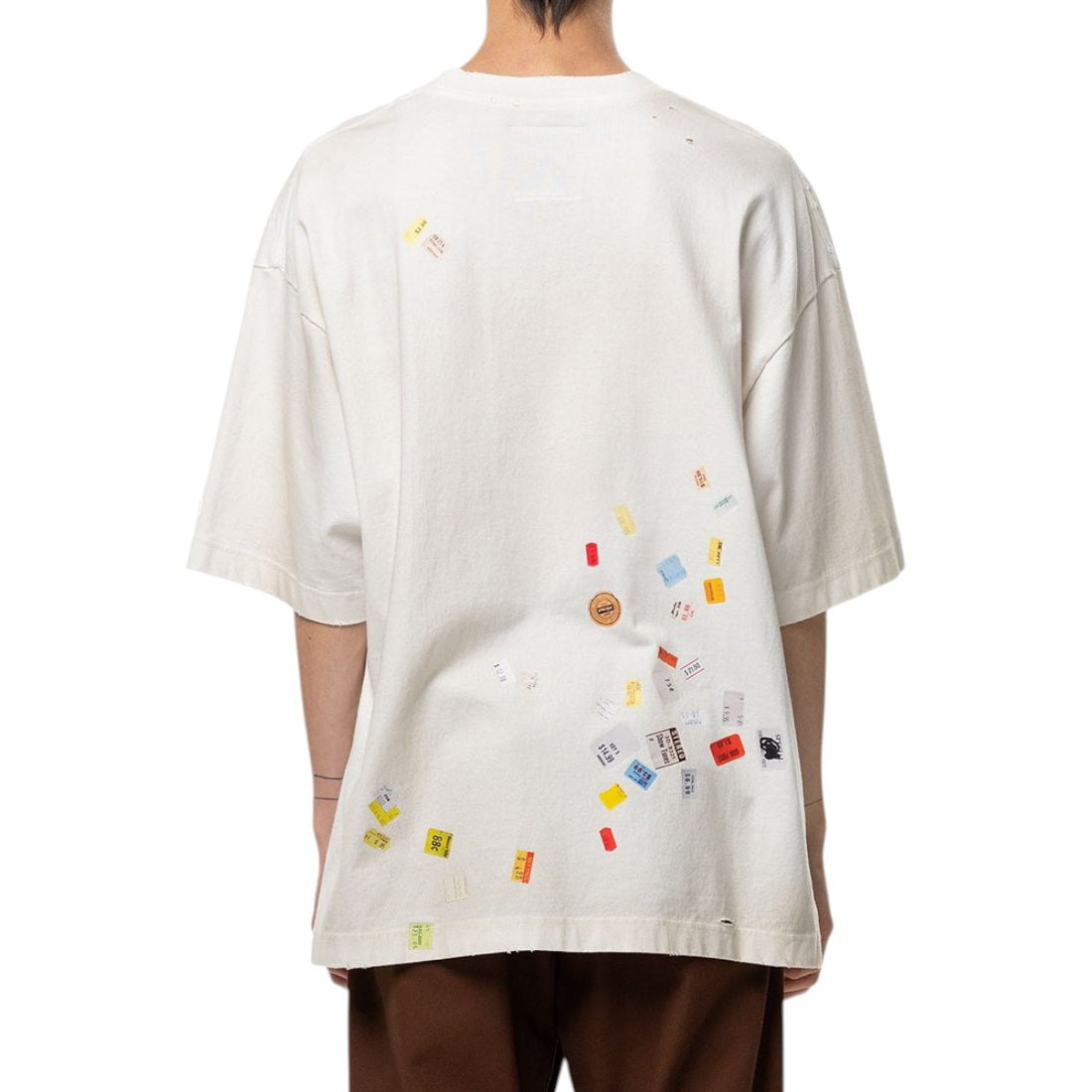 [MAISON MIHARA YASUHIRO]PRICE STICKER TEE(A17TS591)