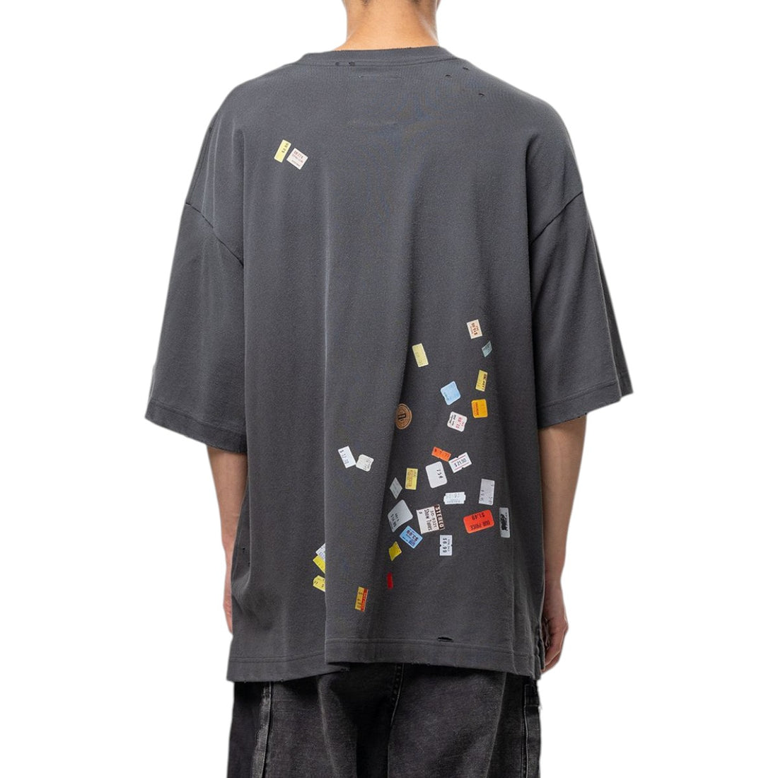 [MAISON MIHARA YASUHIRO]PRICE STICKER TEE(A17TS591)