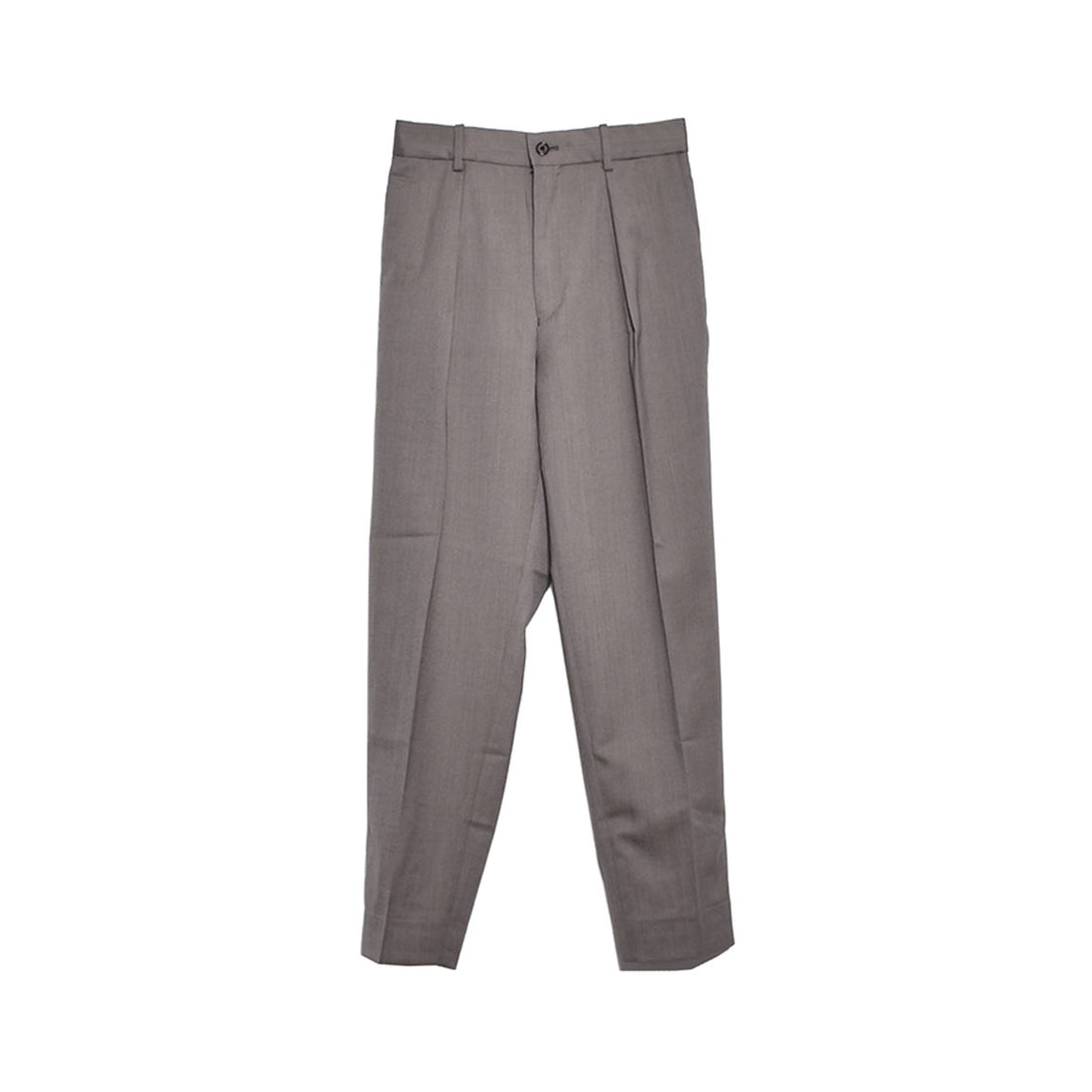 [MARKAWARE]ORGANIC WOOL TROPICAL PEGTOP TROUSERS/GREIGE(A23A-07PT01C)