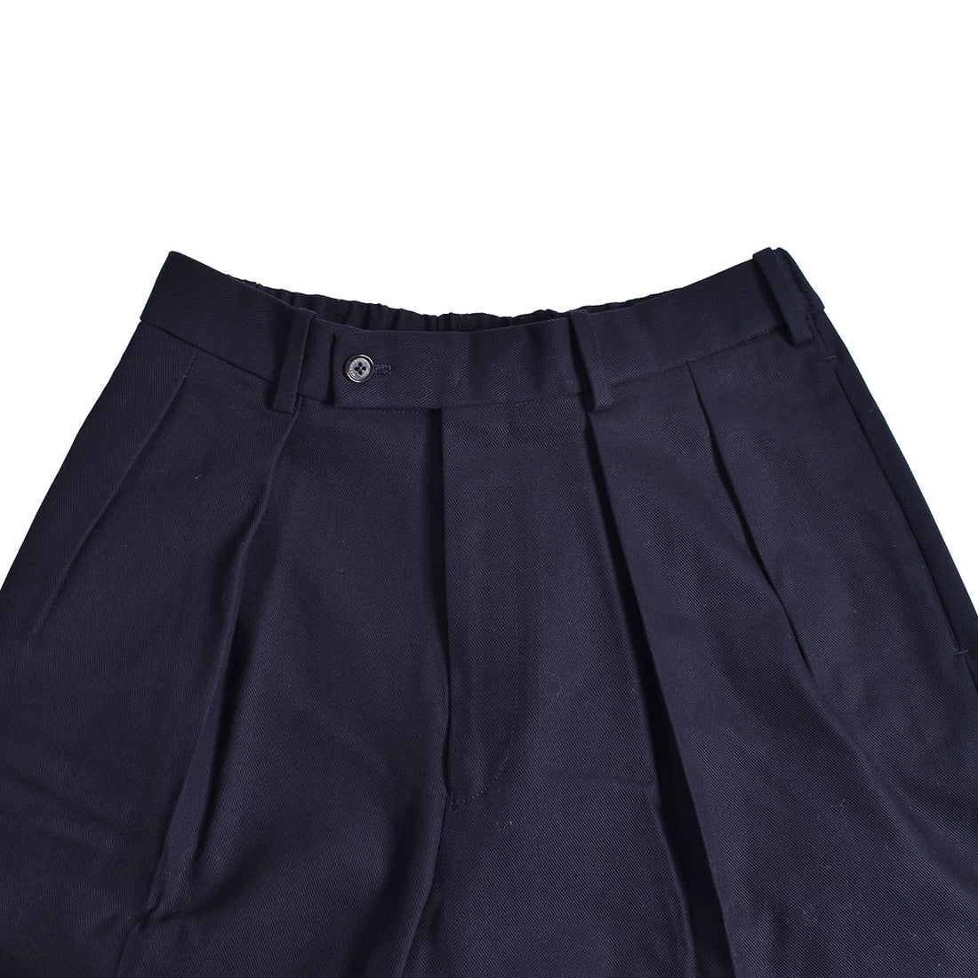 MARKAWARE]ORGANIC COTTON SURVIVAL CLOTH DOUBLE PLEATED TROUSERS 