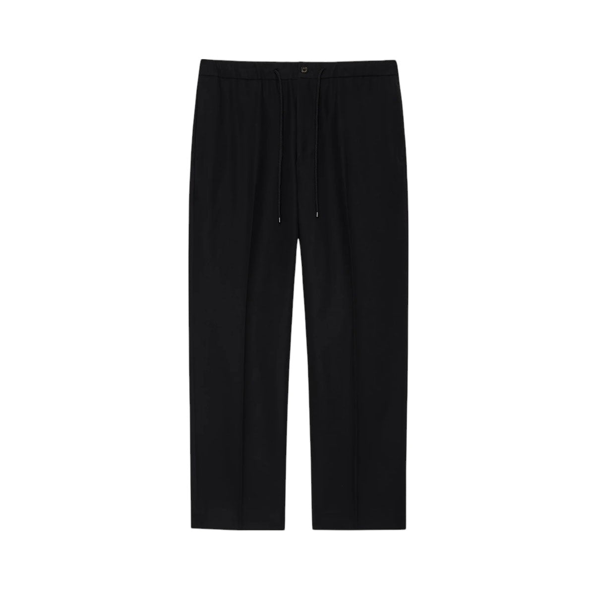 美品✨MARKAWARE FLAT FRONT TROUSERS ブラック 1 FLAT FRONT TROUSERS ｜ MARKAWARE