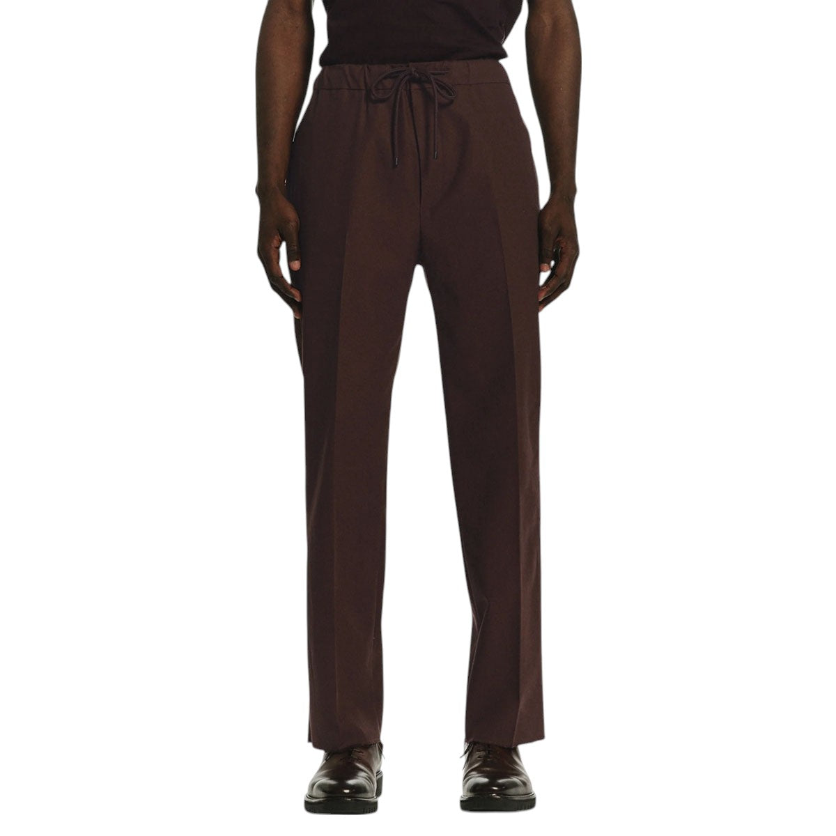MARKAWARE]Flat Tapered Easy Trousers/OLIVE(A25C04PT01C) – R&Co.