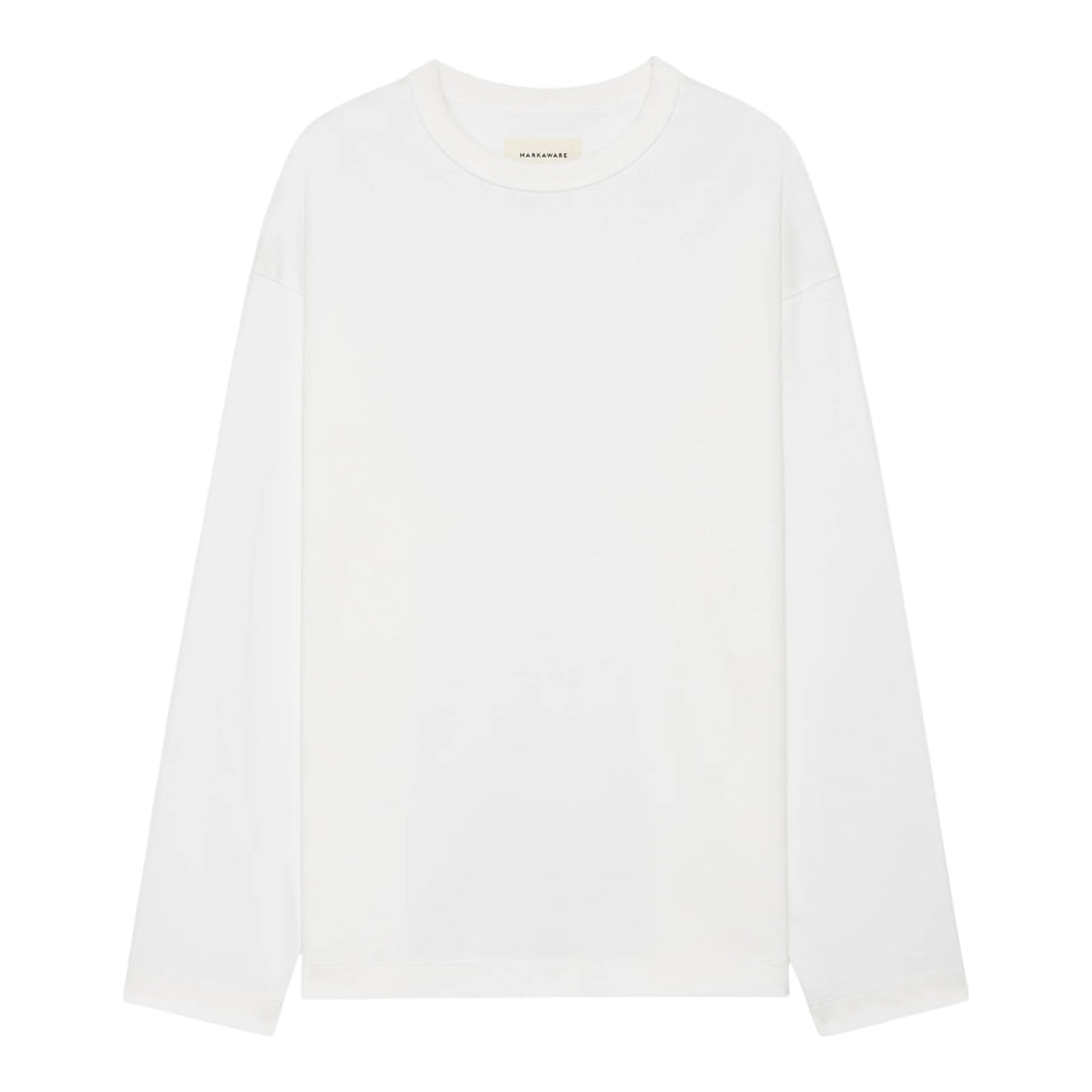 [MARKAWARE]コンフォートフィットL/S Tee/WHITE(A25C05CS03C)
