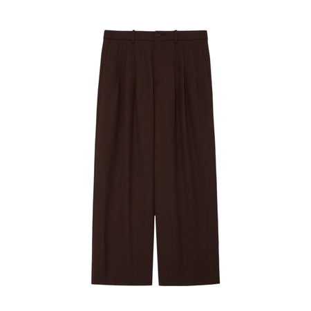 [MARKAWARE]TRIPLE PLEATED WIDE TROUSERS/OLIVE(A25C06PT02C)