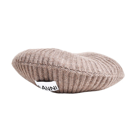 [GANNI]Structured Rib Beret (A6236)