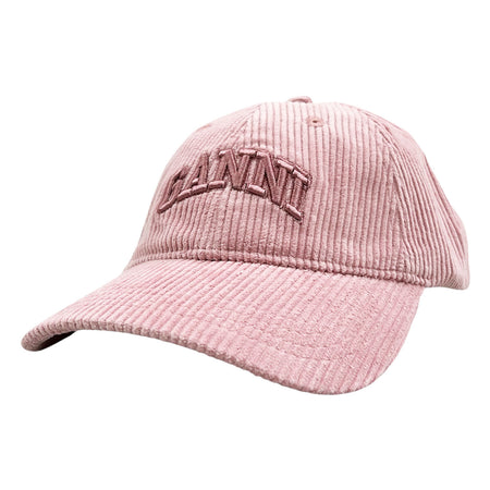 [GANNI]Cap Hat Corduroy/PINK(A6430)
