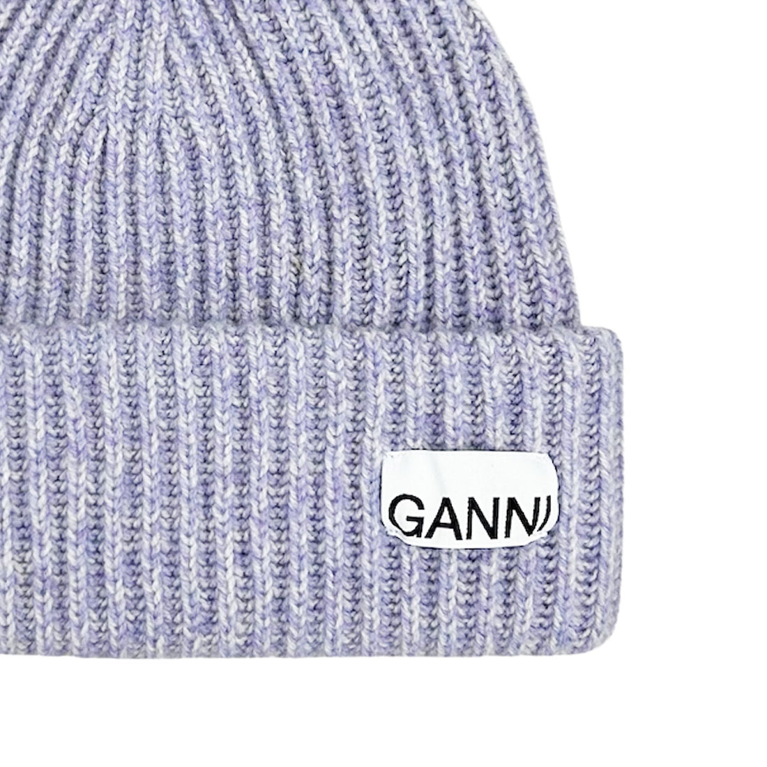[GANNI]Structured Rib Beanie/LAVENDER(A6439)