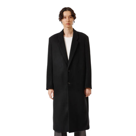 [ATTACHMENT]ナウールシャギー パディングチェスターコート/BLACK(AC52-009)