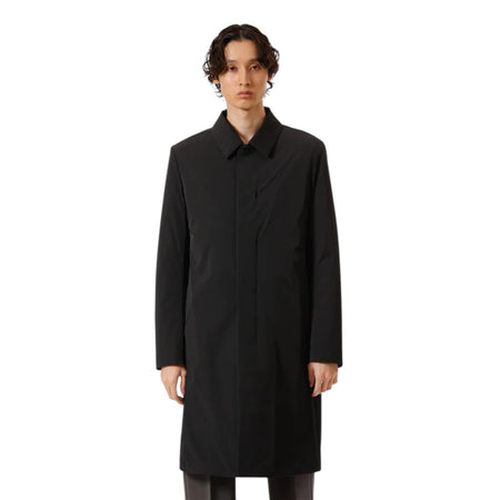 [ATTACHMENT]ナイロン2レイヤーストレッチ パディングバルマカーンコート/BLACK(AC52-040)
