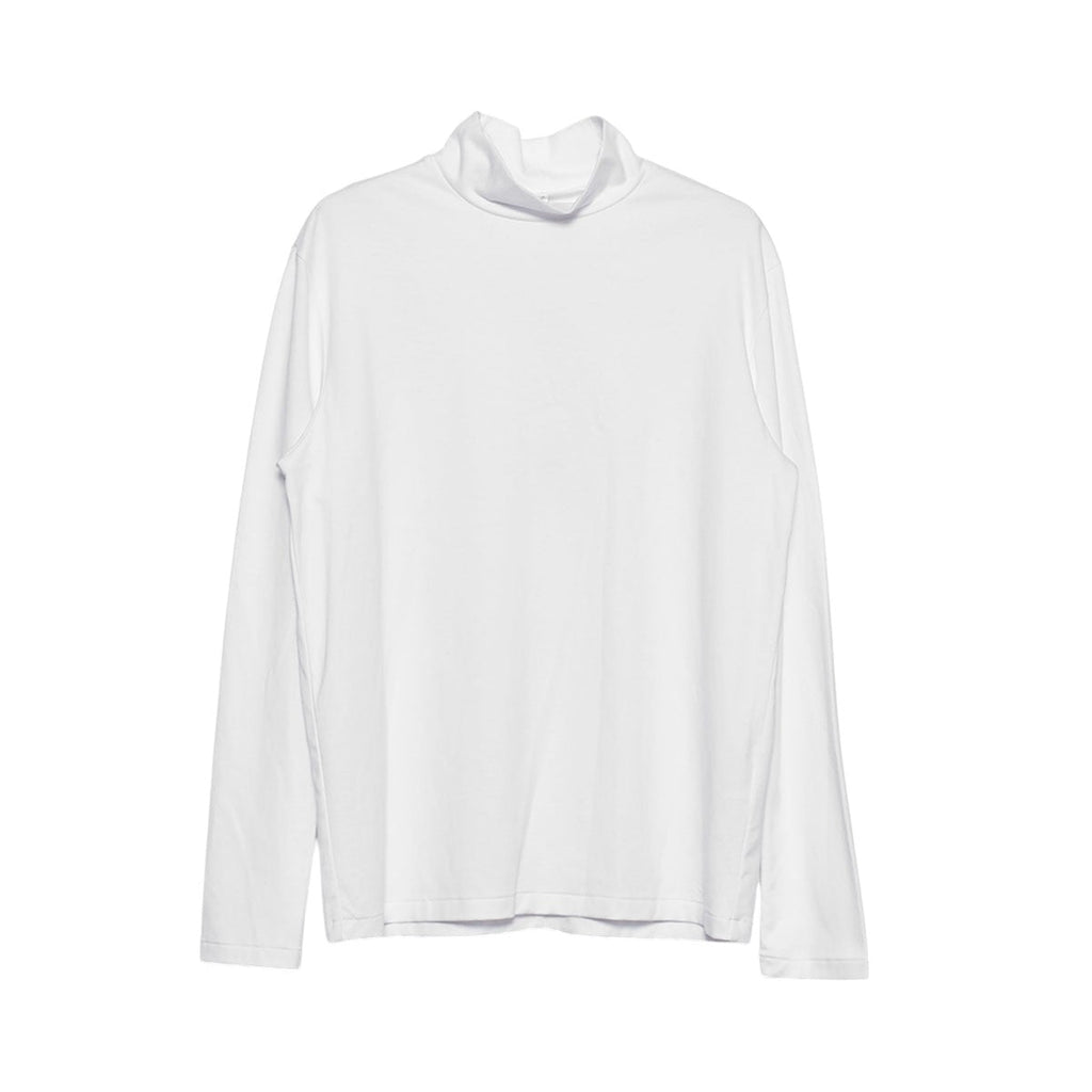 ATTACHMENT]コットンダブルフェイス ハイネックカットソー/WHITE(AJ42 