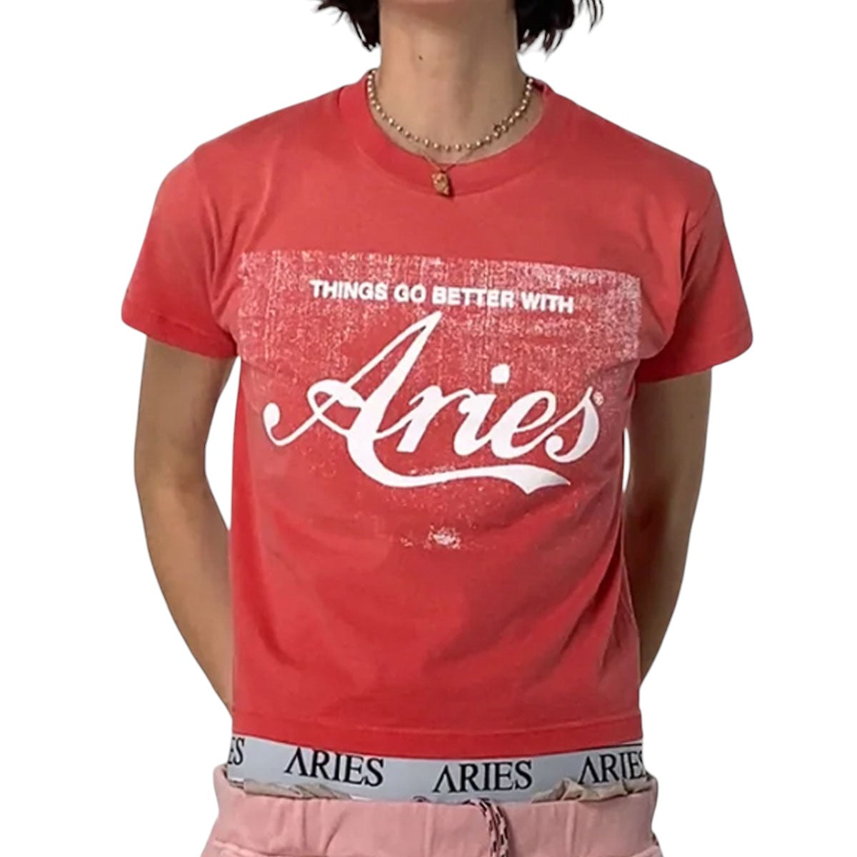 Aries]Sunbleached Cola SS Tee(AR62622) – R&Co.