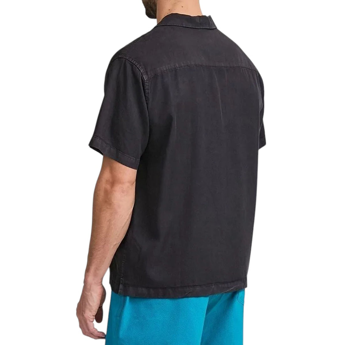 [Saturdays NYC]GIBSON PIGMENT DYED SS SHIRT/BLACK(BBG15190)