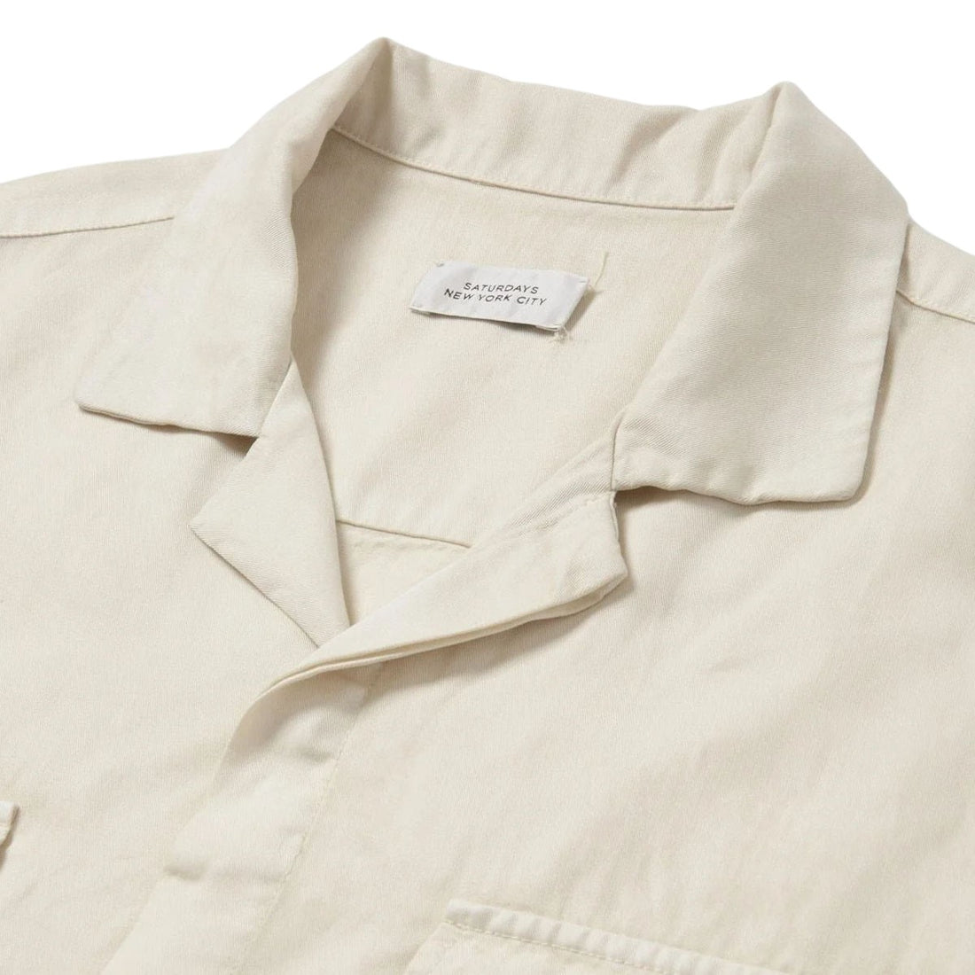 [Saturdays NYC]GIBSON PIGMENT DYED SS SHIRT/IVORY(BBG15190)