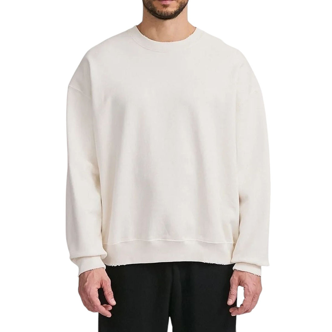 [Saturdays NYC]GARMENT DYED SLASH CREW/IVORY(BBM15270)