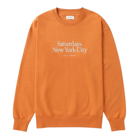 [Saturdays NYC]Bowery Miller Standard Sweatshirt/ORANGE(BBM65240)