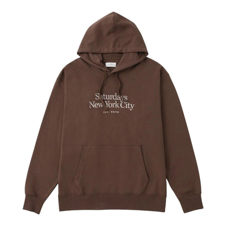 [Saturdays NYC]Ditch Miller Standard Hoodie/BROWN(BBM65250)