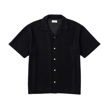 [Saturdays NYC] Canty Lace SS Shirt / Black (BBQ26180)